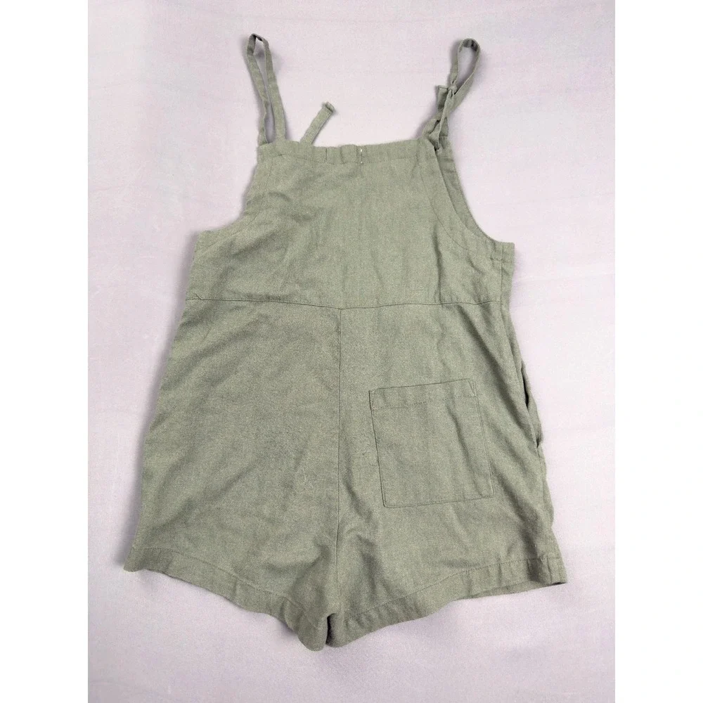 Altar'd State Overalls‎ Jumpsuit Romper Olive Green Casual XS - Picture 2 of 3